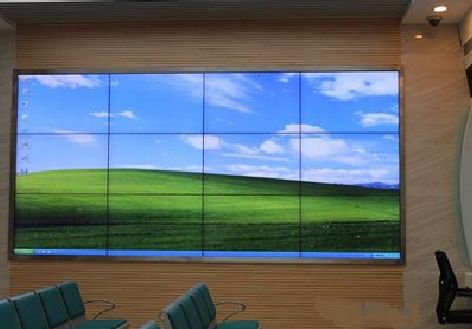 浦北液晶拼接屏的另类用法。